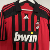 Shop 2007/08 AC MILAN MALDINI #3 HOME SHIRT (L) ADIDAS, classic football shirts, vintage football shirts & retro soccer jerseys at Cult Kits