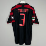 Shop 2007/08 AC MILAN MALDINI #3 THIRD SHIRT (L) ADIDAS, classic football shirts, vintage football shirts & retro soccer jerseys at Cult Kits
