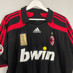 Shop 2007/08 AC MILAN MALDINI #3 THIRD SHIRT (L) ADIDAS, classic football shirts, vintage football shirts & retro soccer jerseys at Cult Kits
