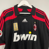 Shop 2007/08 AC MILAN MALDINI #3 THIRD SHIRT (L) ADIDAS, classic football shirts, vintage football shirts & retro soccer jerseys at Cult Kits