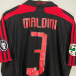 Shop 2007/08 AC MILAN MALDINI #3 THIRD SHIRT (L) ADIDAS, classic football shirts, vintage football shirts & retro soccer jerseys at Cult Kits