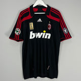 Shop 2007/08 AC MILAN MALDINI #3 THIRD SHIRT (L) ADIDAS, classic football shirts, vintage football shirts & retro soccer jerseys at Cult Kits