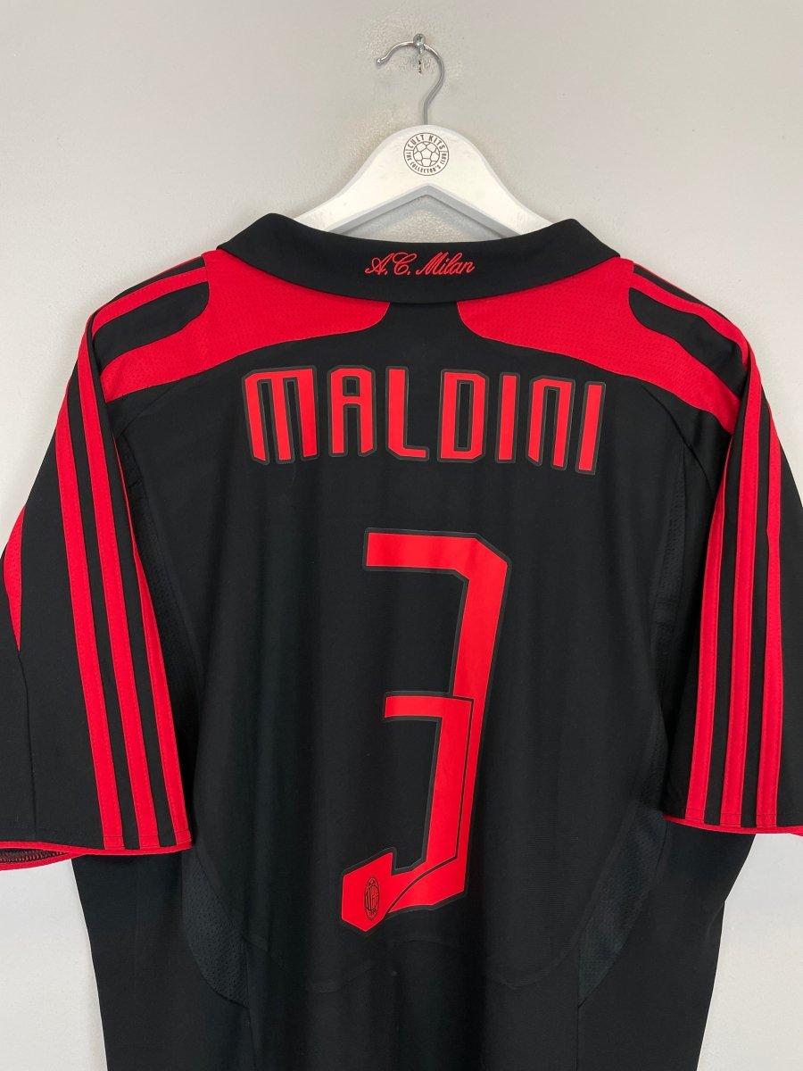 2007/08 AC MILAN MALDINI 3 THIRD SHIRT (XL) ADIDAS - Cult Kits - XL - Buy Vintage Football Shirts, Authentic Retro Football Shirts For Sale, Classic Football Shirts & Soccer Jersey