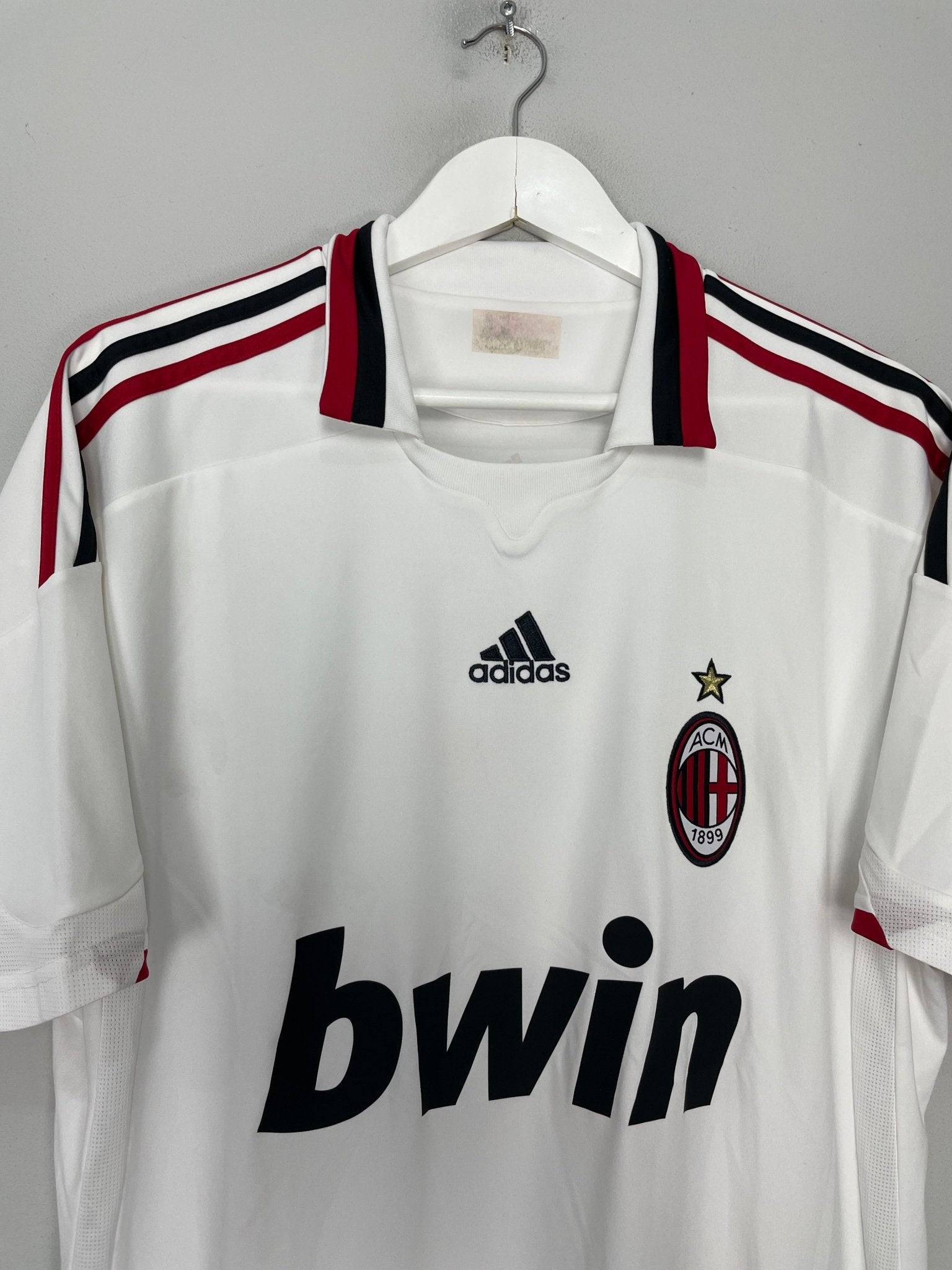 Shop 2007/08 AC MILAN PATO #7 AWAY SHIRT (L) ADIDAS, classic football shirts, vintage football shirts & retro soccer jerseys at Cult Kits