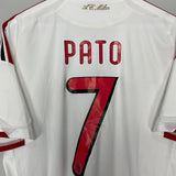 Shop 2007/08 AC MILAN PATO #7 AWAY SHIRT (L) ADIDAS, classic football shirts, vintage football shirts & retro soccer jerseys at Cult Kits