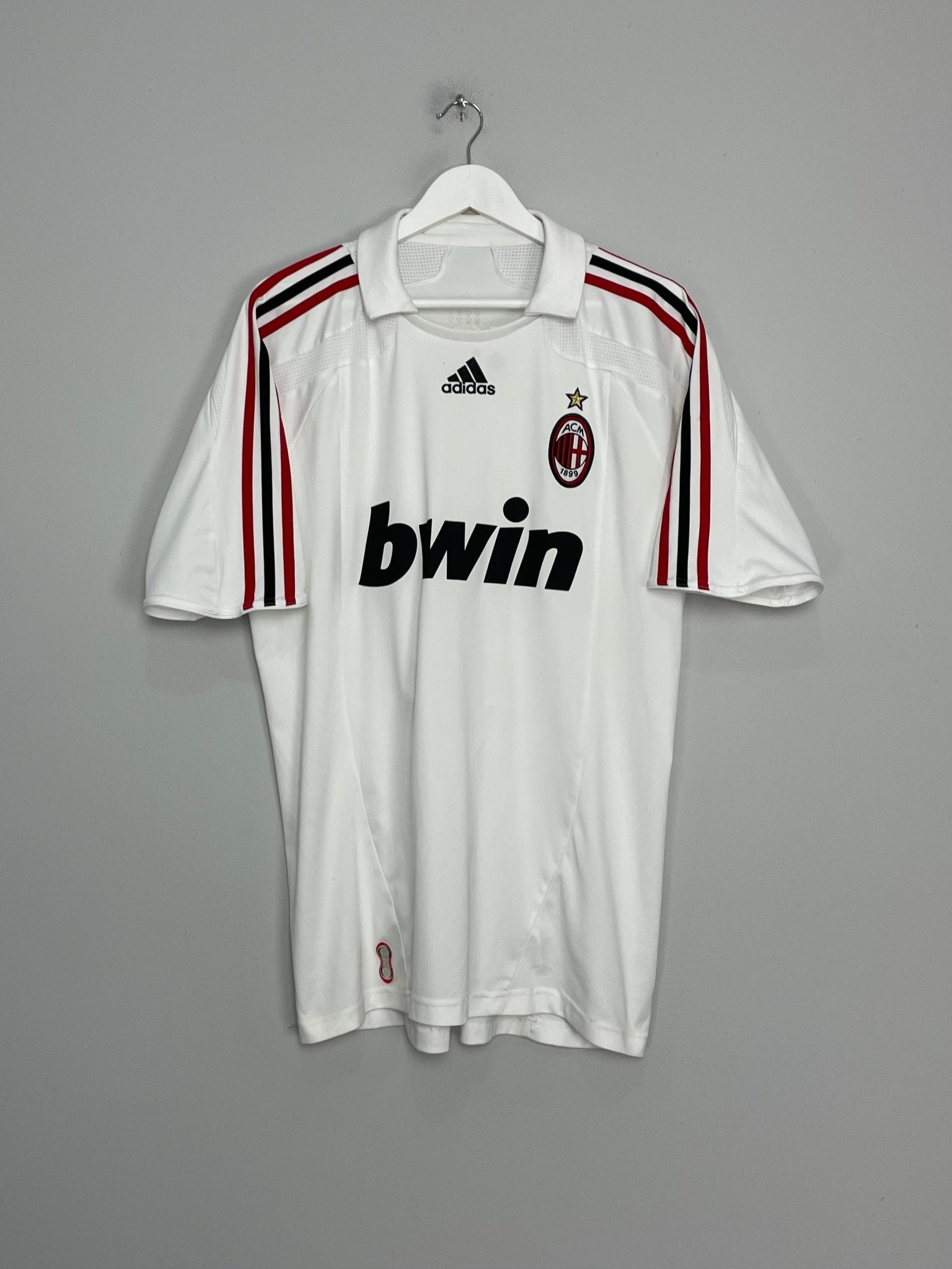 Shop 2007/08 AC MILAN RONALDO #99 AWAY SHIRT (L) ADIDAS, classic football shirts, vintage football shirts & retro soccer jerseys at Cult Kits