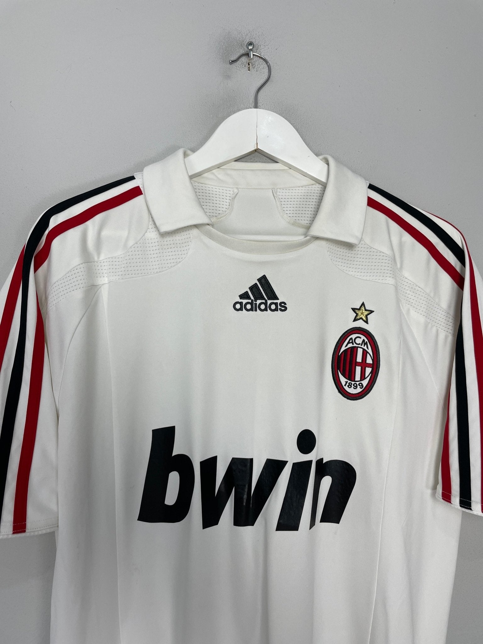 Shop 2007/08 AC MILAN RONALDO #99 AWAY SHIRT (M) ADIDAS, classic football shirts, vintage football shirts & retro soccer jerseys at Cult Kits
