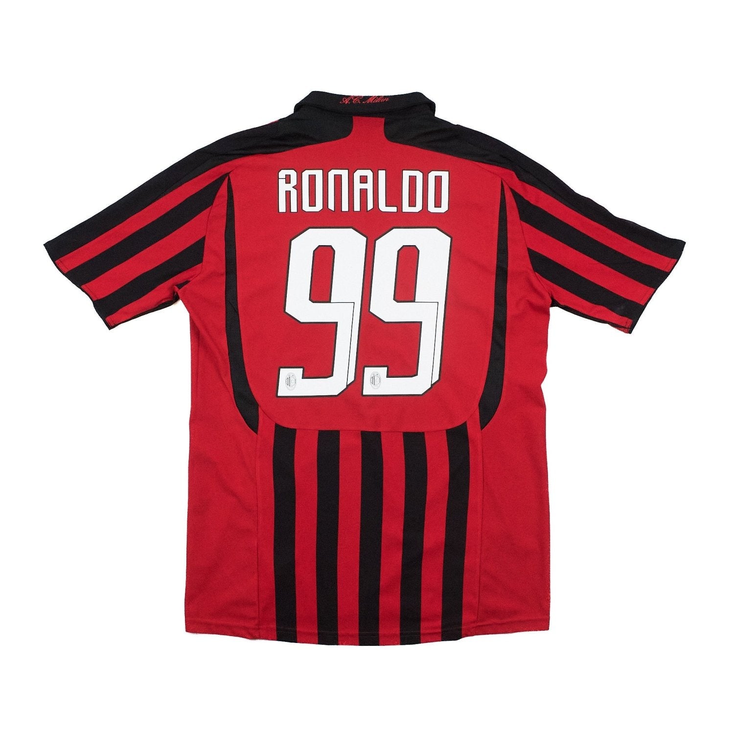 2007 AC Milan Adidas football shirt - view 1 - Cult Kits