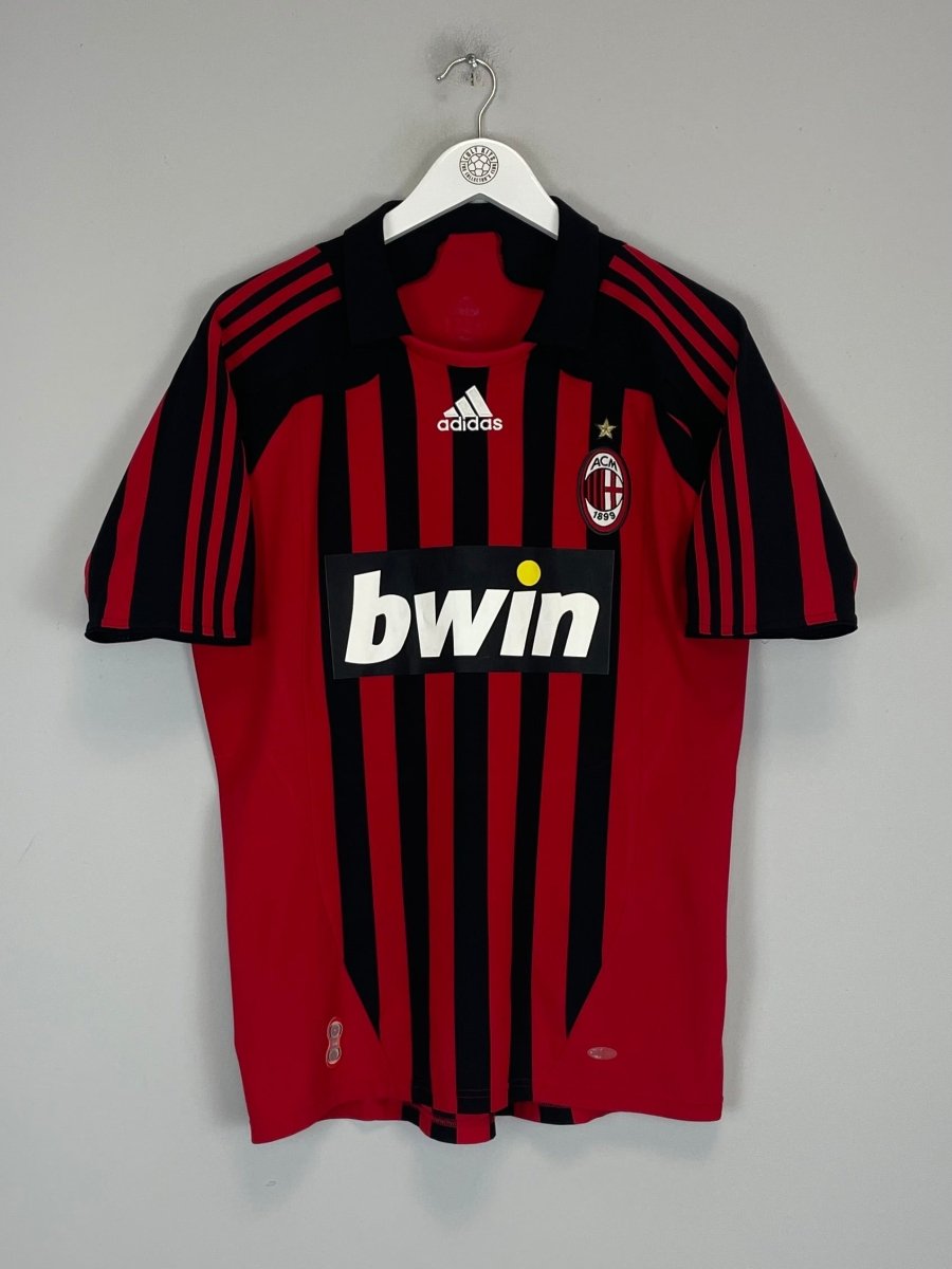 2007/08 AC MILAN RONALDO 99 HOME SHIRT (M) ADIDAS - Cult Kits - Medium - Buy Vintage Football Shirts, Authentic Retro Football Shirts For Sale, Classic Football Shirts & Soccer Jersey