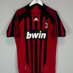 2007/08 AC MILAN RONALDO 99 HOME SHIRT (M) ADIDAS - Cult Kits - Medium - Buy Vintage Football Shirts, Authentic Retro Football Shirts For Sale, Classic Football Shirts & Soccer Jersey