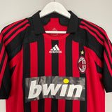 Shop 2007/08 AC MILAN RONALDO #99 HOME SHIRT (M) ADIDAS, classic football shirts, vintage football shirts & retro soccer jerseys at Cult Kits