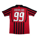 Buy 2007/08 AC Milan Ronaldo 99 Home Shirt (M) Adidas ~ Free worldwide shipping ~ Authentic Vintage Football Shirts from Cult Kits