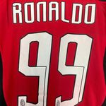 Shop 2007/08 AC MILAN RONALDO #99 HOME SHIRT (M) ADIDAS, classic football shirts, vintage football shirts & retro soccer jerseys at Cult Kits