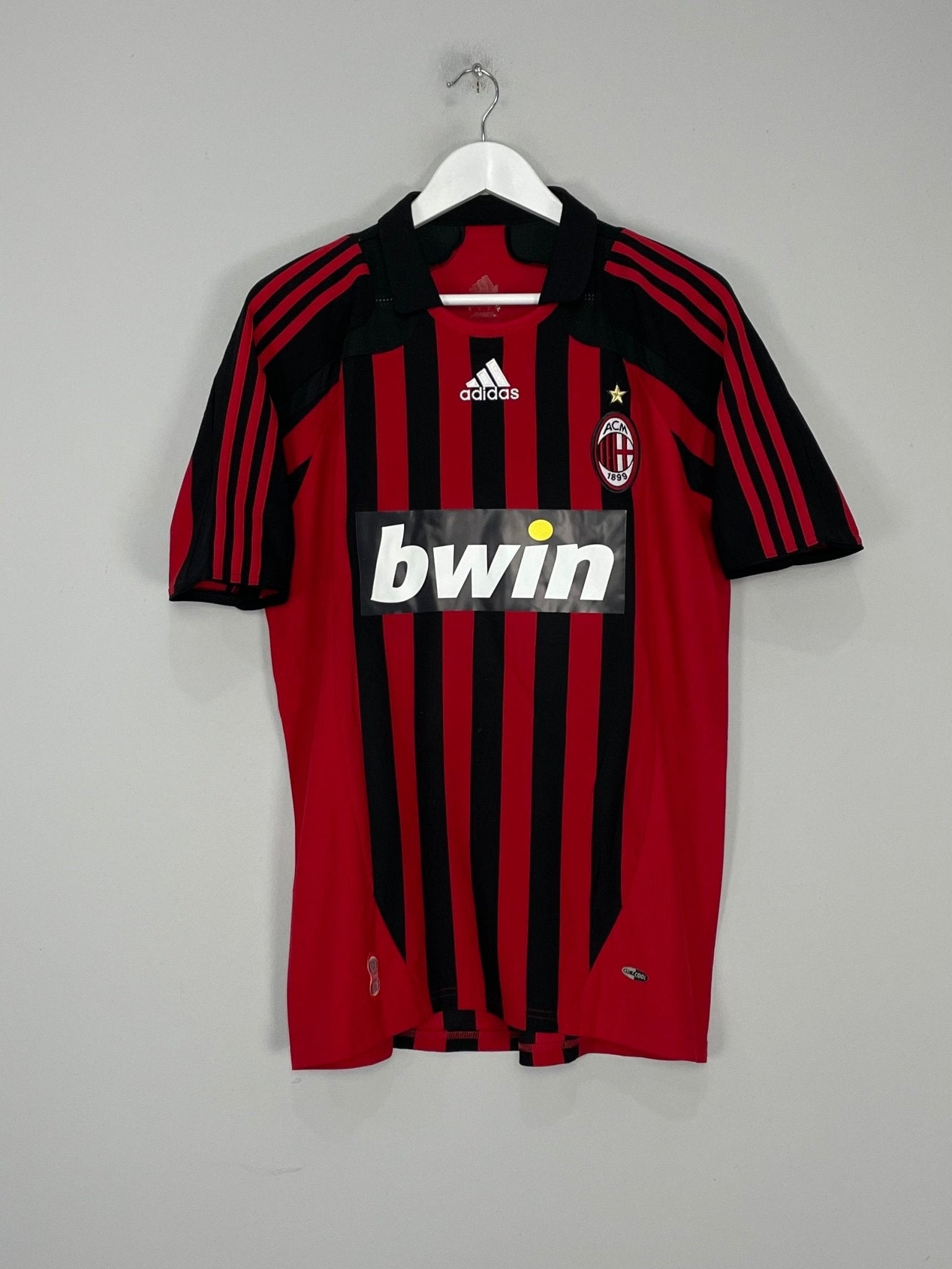 Shop 2007/08 AC MILAN RONALDO #99 HOME SHIRT (M) ADIDAS, classic football shirts, vintage football shirts & retro soccer jerseys at Cult Kits