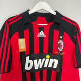 Shop 2007/08 AC MILAN RONALDO #99 HOME SHIRT (M) ADIDAS, classic football shirts, vintage football shirts & retro soccer jerseys at Cult Kits