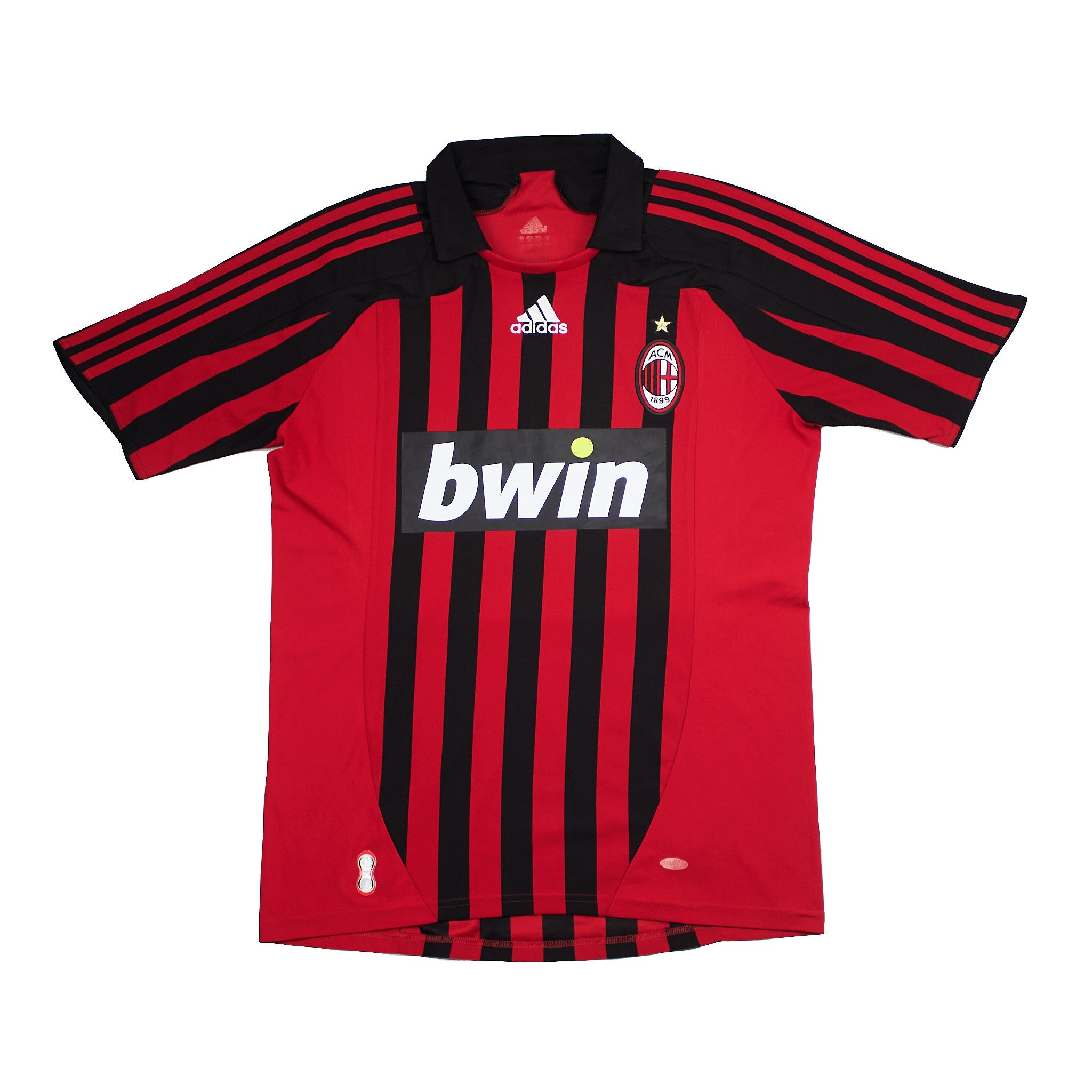 Buy 2007/08 AC Milan Ronaldo 99 Home Shirt (M) Adidas ~ Free worldwide shipping ~ Authentic Vintage Football Shirts from Cult Kits