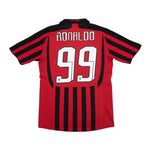 Buy 2007/08 AC Milan Ronaldo 99 Home Shirt (M) Adidas ~ Free worldwide shipping ~ Authentic Vintage Football Shirts from Cult Kits