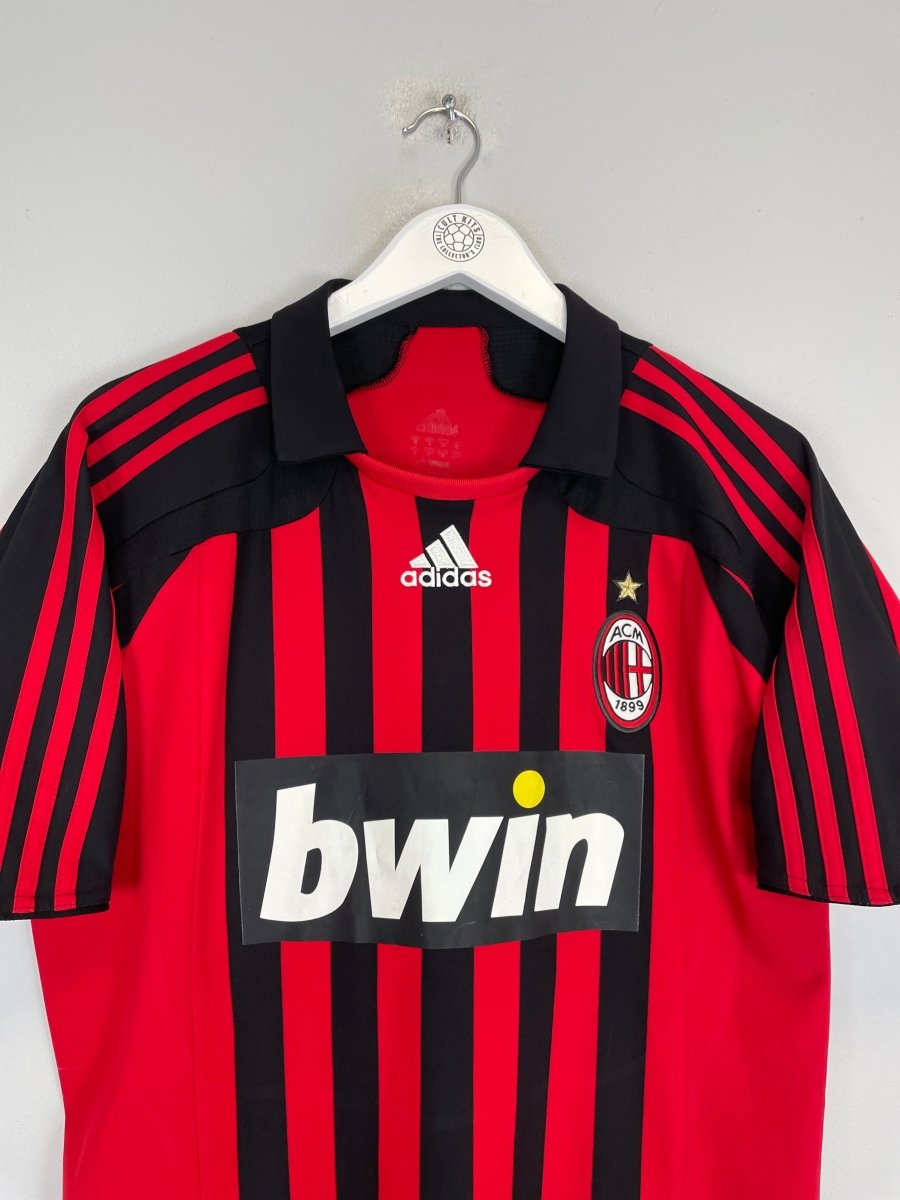 2007/08 AC MILAN RONALDO 99 HOME SHIRT (M) ADIDAS - Cult Kits - Medium - Buy Vintage Football Shirts, Authentic Retro Football Shirts For Sale, Classic Football Shirts & Soccer Jersey