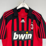 2007/08 AC MILAN RONALDO 99 HOME SHIRT (M) ADIDAS - Cult Kits - Medium - Buy Vintage Football Shirts, Authentic Retro Football Shirts For Sale, Classic Football Shirts & Soccer Jersey
