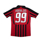 Buy 2007/08 AC Milan Ronaldo 99 Home Shirt (S) Adidas ~ Free worldwide shipping ~ Authentic Vintage Football Shirts from Cult Kits