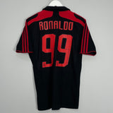 Shop 2007/08 AC MILAN RONALDO #99 THIRD SHIRT (S) ADIDAS, classic football shirts, vintage football shirts & retro soccer jerseys at Cult Kits