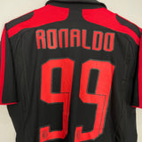 Shop 2007/08 AC MILAN RONALDO #99 THIRD SHIRT (S) ADIDAS, classic football shirts, vintage football shirts & retro soccer jerseys at Cult Kits