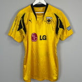 Shop 2007/08 AEK ATHENS HOME SHIRT (XL) PUMA, classic football shirts, vintage football shirts & retro soccer jerseys at Cult Kits