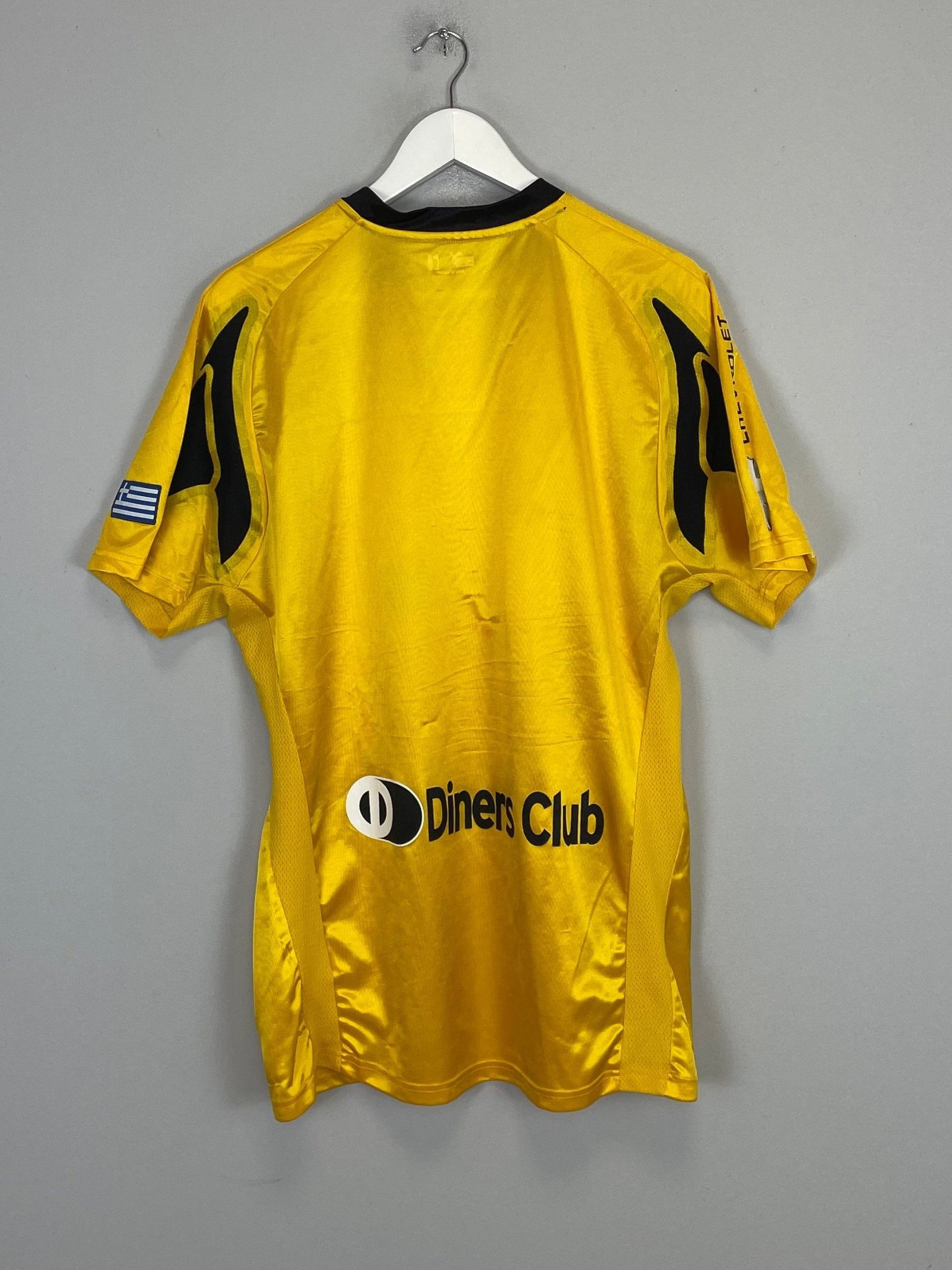 Shop 2007/08 AEK ATHENS HOME SHIRT (XL) PUMA, classic football shirts, vintage football shirts & retro soccer jerseys at Cult Kits
