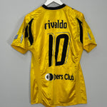 Shop 2007/08 AEK ATHENS RIVALDO #11 HOME SHIRT (L) PUMA, classic football shirts, vintage football shirts & retro soccer jerseys at Cult Kits