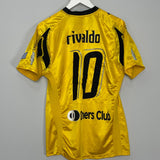 Shop 2007/08 AEK ATHENS RIVALDO #11 HOME SHIRT (L) PUMA, classic football shirts, vintage football shirts & retro soccer jerseys at Cult Kits