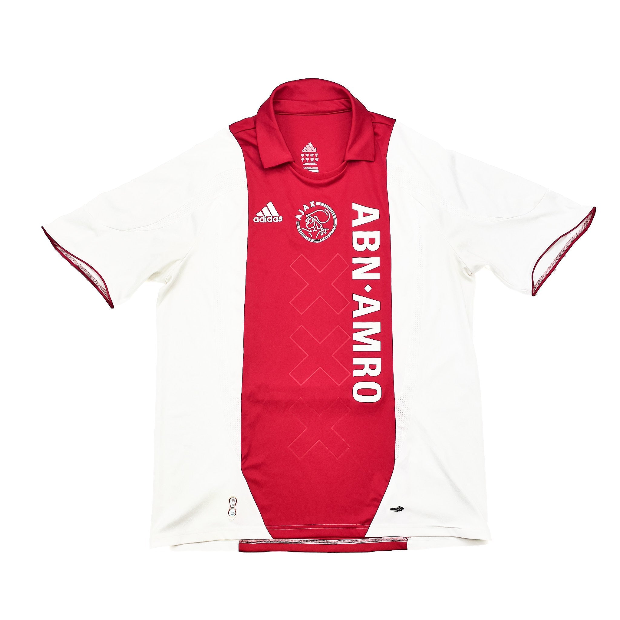 Buy 2007/08 Ajax Home Shirt (L) Adidas ~ Free worldwide shipping available ~ Authentic Vintage Football Shirts from Cult Kits