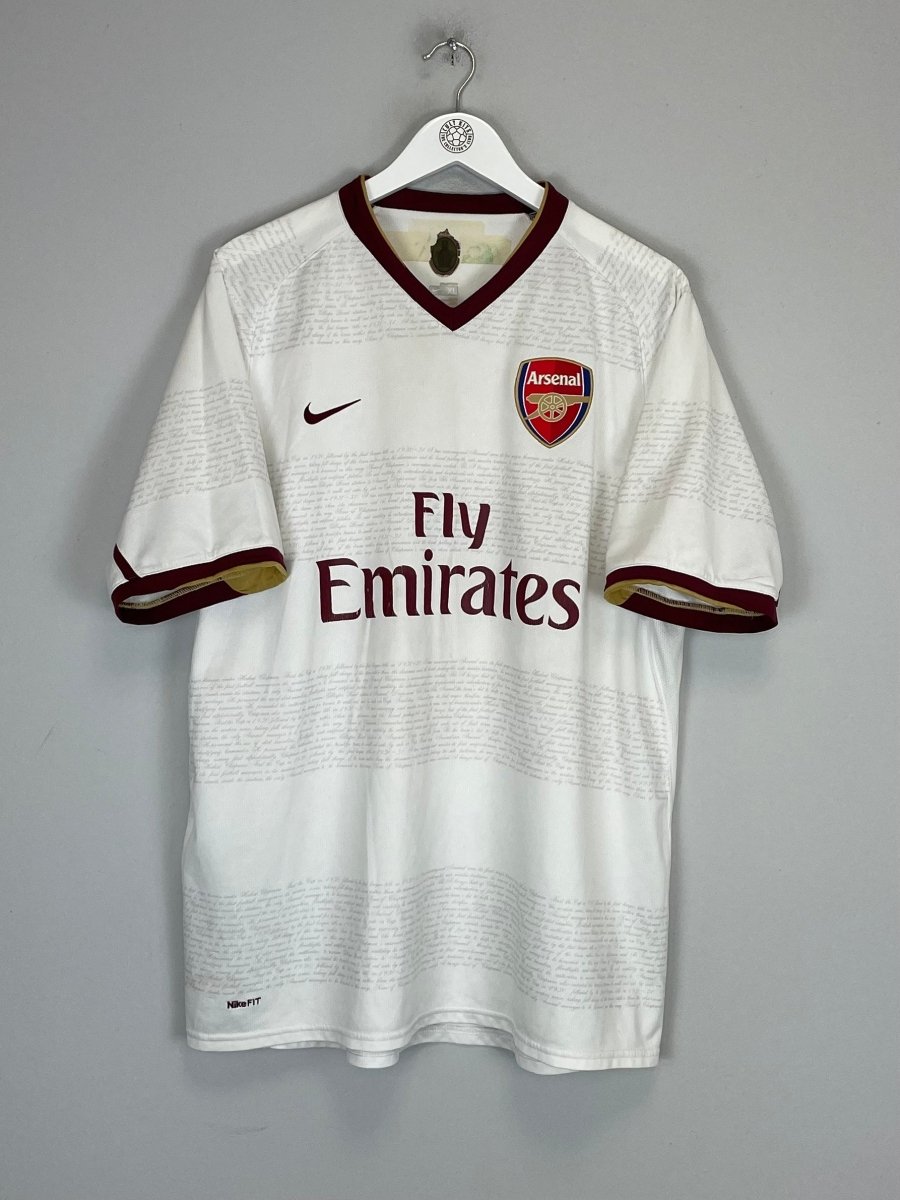 2007/08 ARSENAL AWAY SHIRT (XL) NIKE - Cult Kits - XL - Buy Vintage Football Shirts, Authentic Retro Football Shirts For Sale, Classic Football Shirts & Soccer Jersey