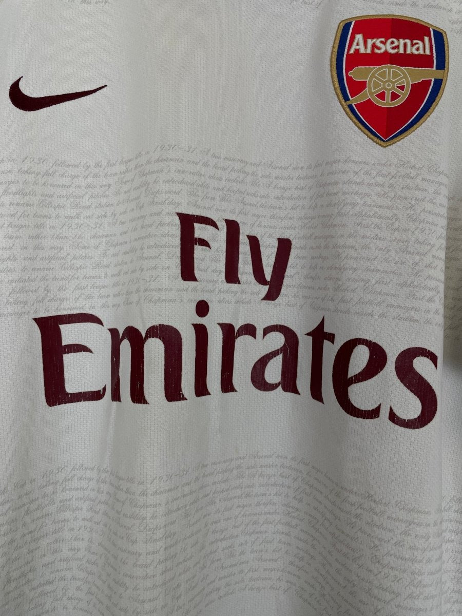 2007/08 ARSENAL AWAY SHIRT (XL) NIKE - Cult Kits - XL - Buy Vintage Football Shirts, Authentic Retro Football Shirts For Sale, Classic Football Shirts & Soccer Jersey