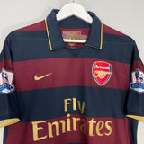 Shop 2007/08 ARSENAL EDUARDO #9 THIRD SHIRT (M) NIKE, classic football shirts, vintage football shirts & retro soccer jerseys at Cult Kits