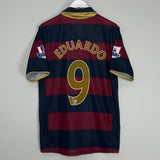 Shop 2007/08 ARSENAL EDUARDO #9 THIRD SHIRT (M) NIKE, classic football shirts, vintage football shirts & retro soccer jerseys at Cult Kits