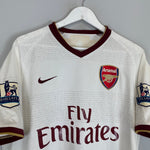 Shop 2007/08 ARSENAL FABREGAS #4 AWAY SHIRT (L) NIKE, classic football shirts, vintage football shirts & retro soccer jerseys at Cult Kits