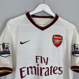 Shop 2007/08 ARSENAL FABREGAS #4 AWAY SHIRT (L) NIKE, classic football shirts, vintage football shirts & retro soccer jerseys at Cult Kits