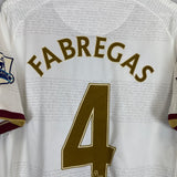 Shop 2007/08 ARSENAL FABREGAS #4 AWAY SHIRT (L) NIKE, classic football shirts, vintage football shirts & retro soccer jerseys at Cult Kits