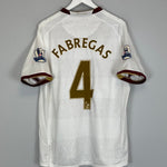 Shop 2007/08 ARSENAL FABREGAS #4 AWAY SHIRT (L) NIKE, classic football shirts, vintage football shirts & retro soccer jerseys at Cult Kits