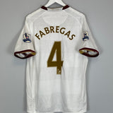 Shop 2007/08 ARSENAL FABREGAS #4 AWAY SHIRT (L) NIKE, classic football shirts, vintage football shirts & retro soccer jerseys at Cult Kits