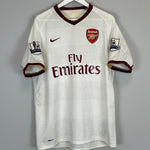Shop 2007/08 ARSENAL FABREGAS #4 AWAY SHIRT (L) NIKE, classic football shirts, vintage football shirts & retro soccer jerseys at Cult Kits