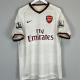 Shop 2007/08 ARSENAL FABREGAS #4 AWAY SHIRT (L) NIKE, classic football shirts, vintage football shirts & retro soccer jerseys at Cult Kits