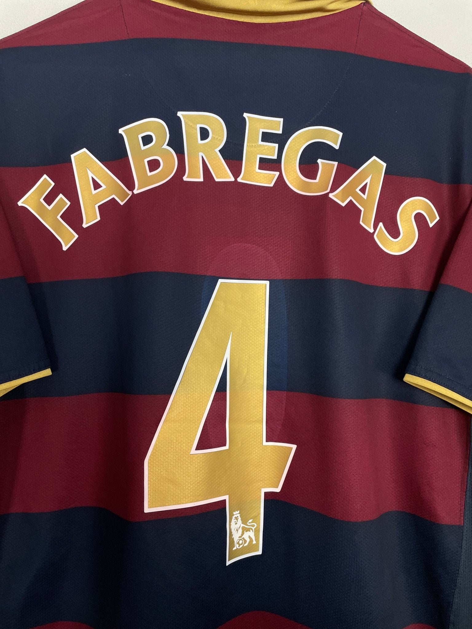 Shop 2007/08 ARSENAL FABREGAS #4 THIRD SHIRT (L) NIKE, classic football shirts, vintage football shirts & retro soccer jerseys at Cult Kits