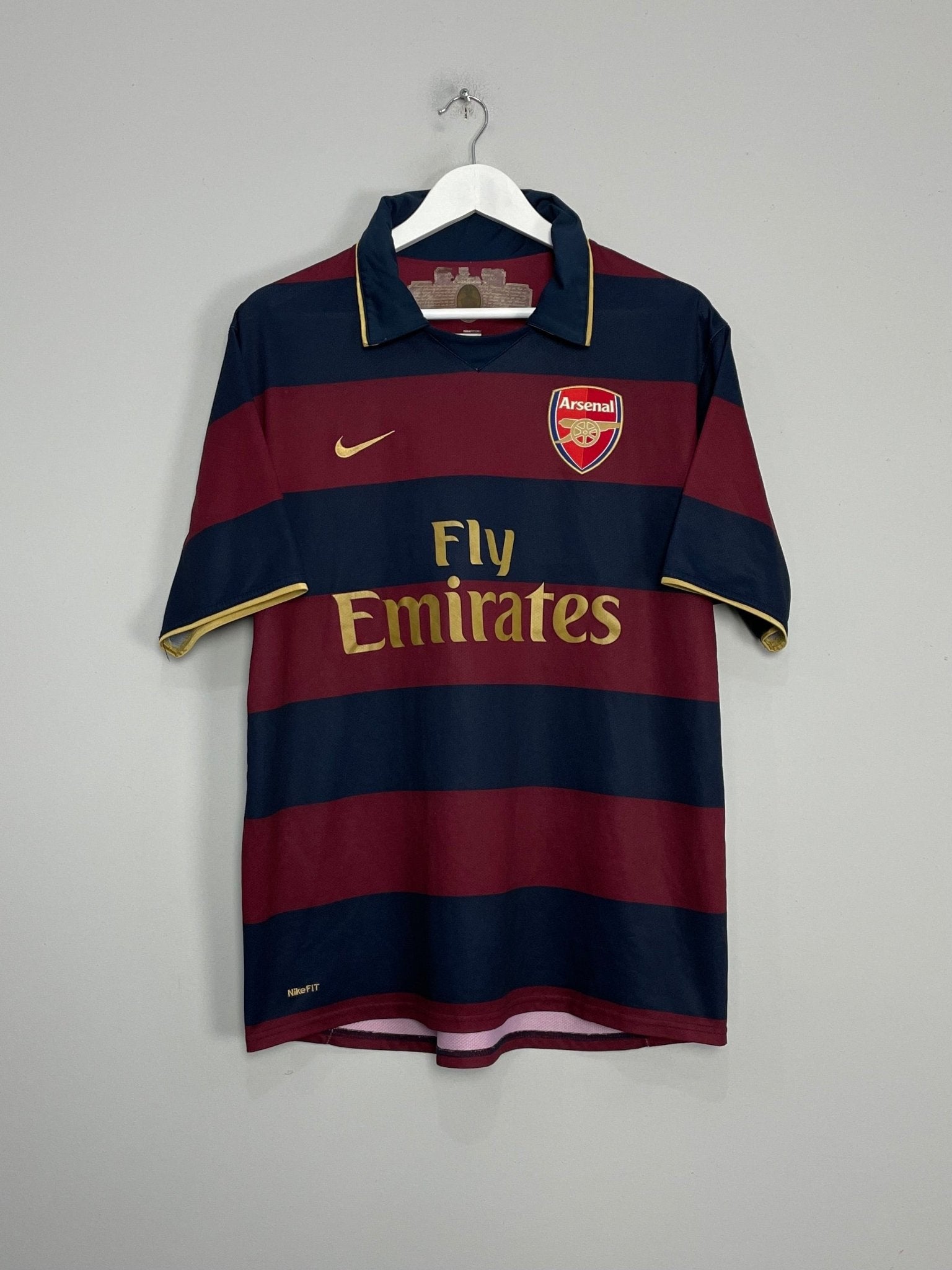 Shop 2007/08 ARSENAL FABREGAS #4 THIRD SHIRT (L) NIKE, classic football shirts, vintage football shirts & retro soccer jerseys at Cult Kits