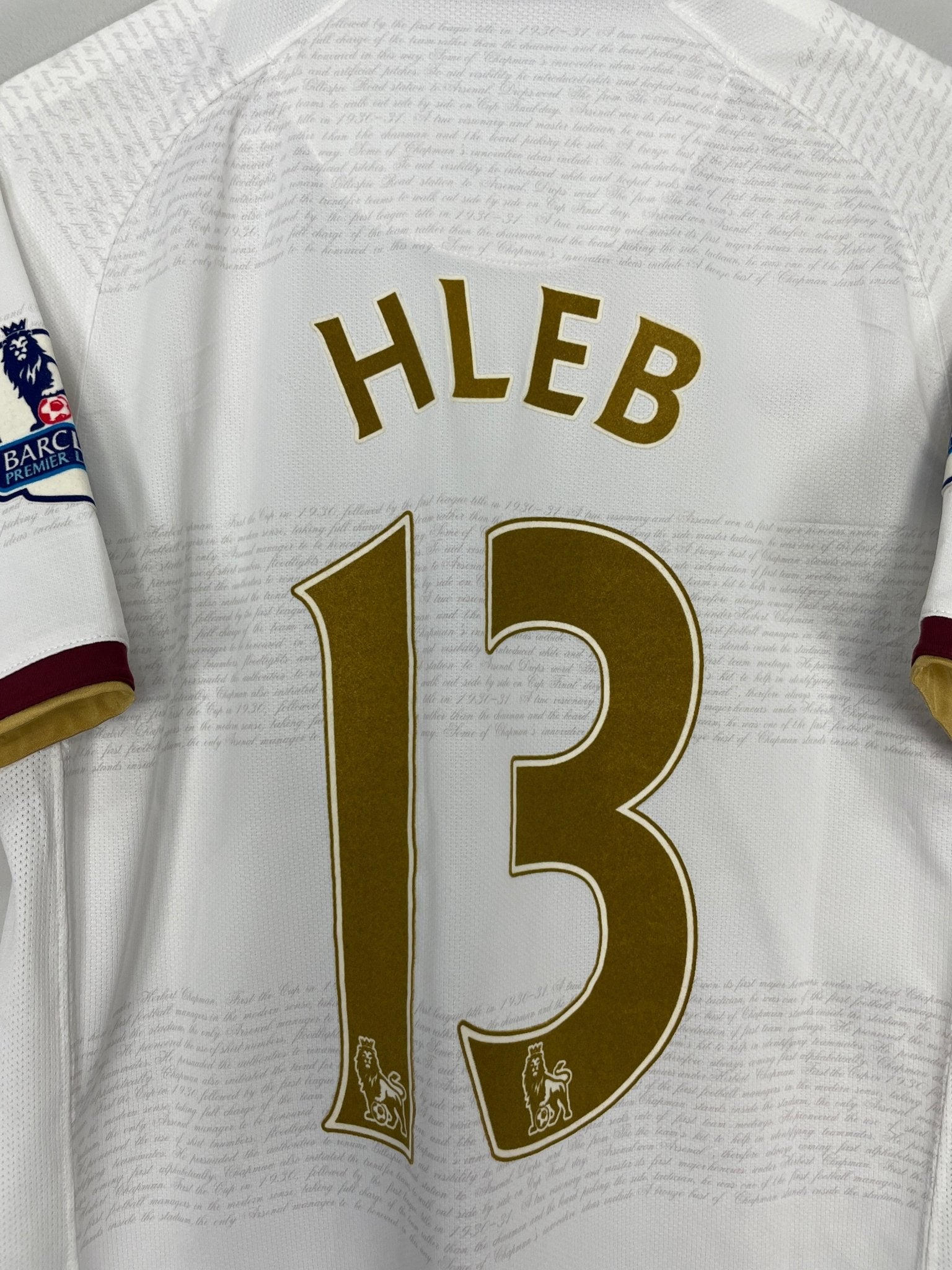2007/08 ARSENAL HLEB #13 AWAY SHIRT (M) NIKE – Cult Kits