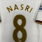 Shop 2007/08 ARSENAL NASRI #8 AWAY SHIRT (M) NIKE, classic football shirts, vintage football shirts & retro soccer jerseys at Cult Kits