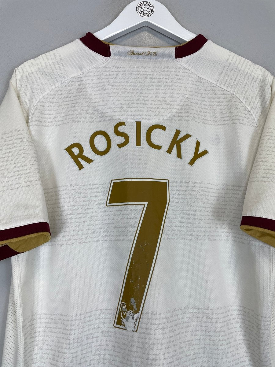 2007/08 ARSENAL ROSICKY 7 AWAY SHIRT (L) NIKE - Cult Kits - Large - Buy Vintage Football Shirts, Authentic Retro Football Shirts For Sale, Classic Football Shirts & Soccer Jersey