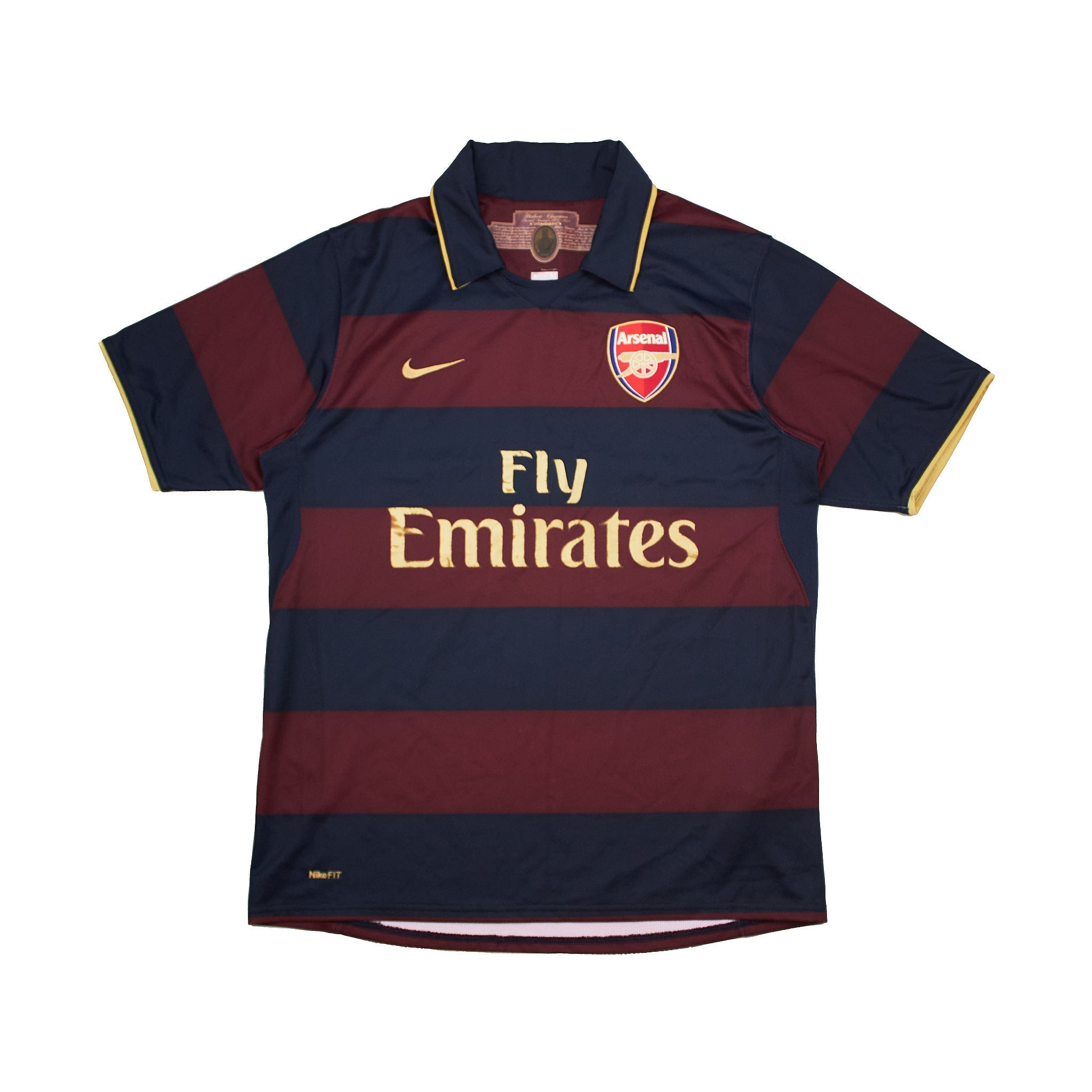 Buy 2007/08 Arsenal Third Shirt (M) Nike ~ Free worldwide shipping ~ Authentic Vintage Football Shirts from Cult Kits