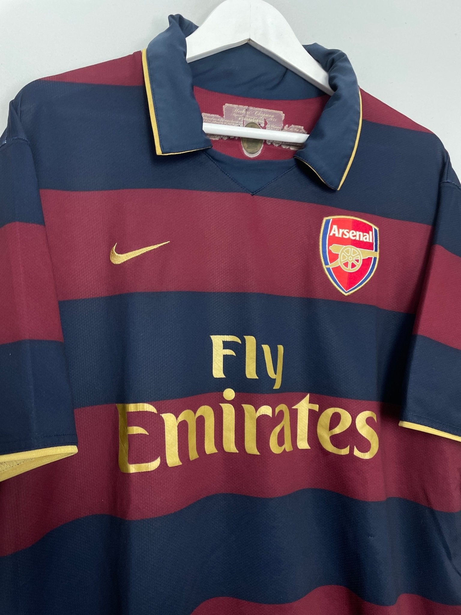 Shop 2007/08 ARSENAL THIRD SHIRT (XL) NIKE, classic football shirts, vintage football shirts & retro soccer jerseys at Cult Kits