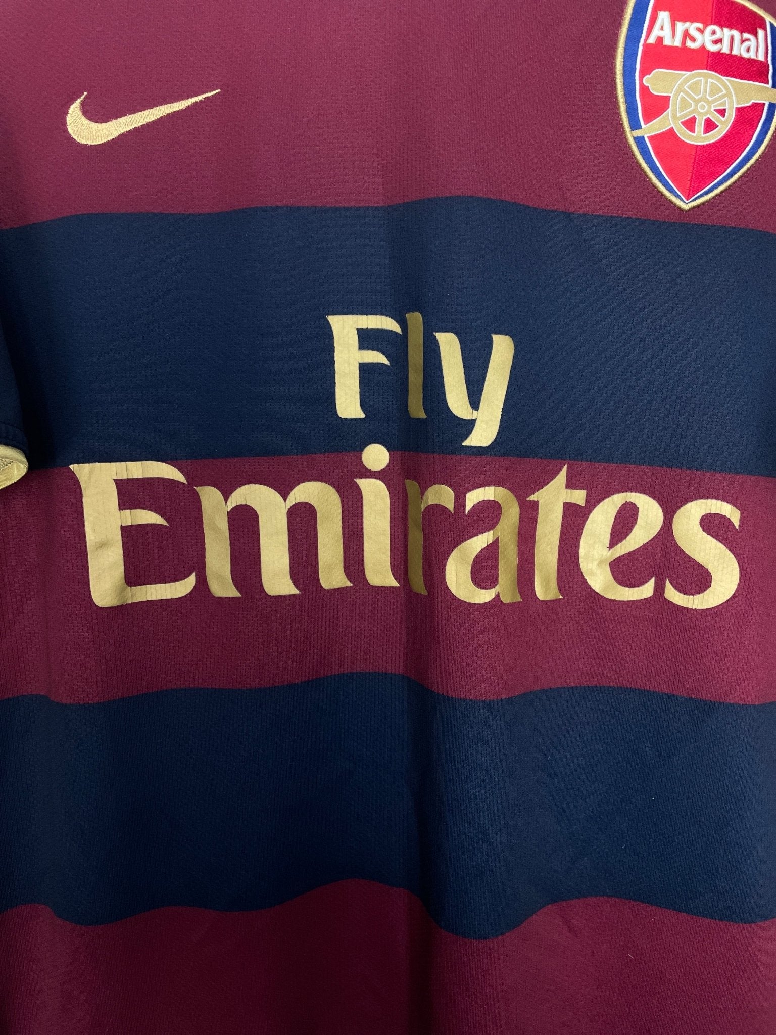 Shop 2007/08 ARSENAL THIRD SHIRT (XL) NIKE, classic football shirts, vintage football shirts & retro soccer jerseys at Cult Kits